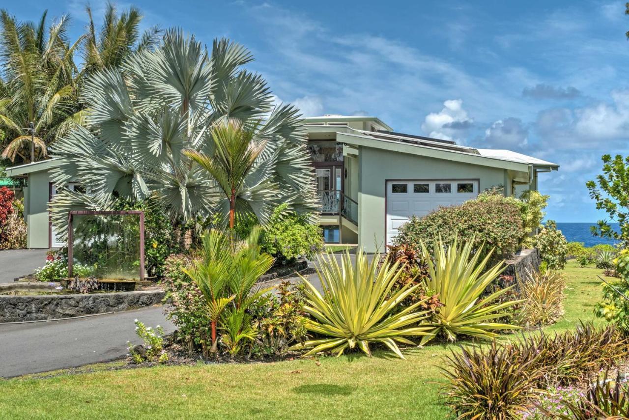 Direct Oceanfront, Big Island Home Keaau Εξωτερικό φωτογραφία
