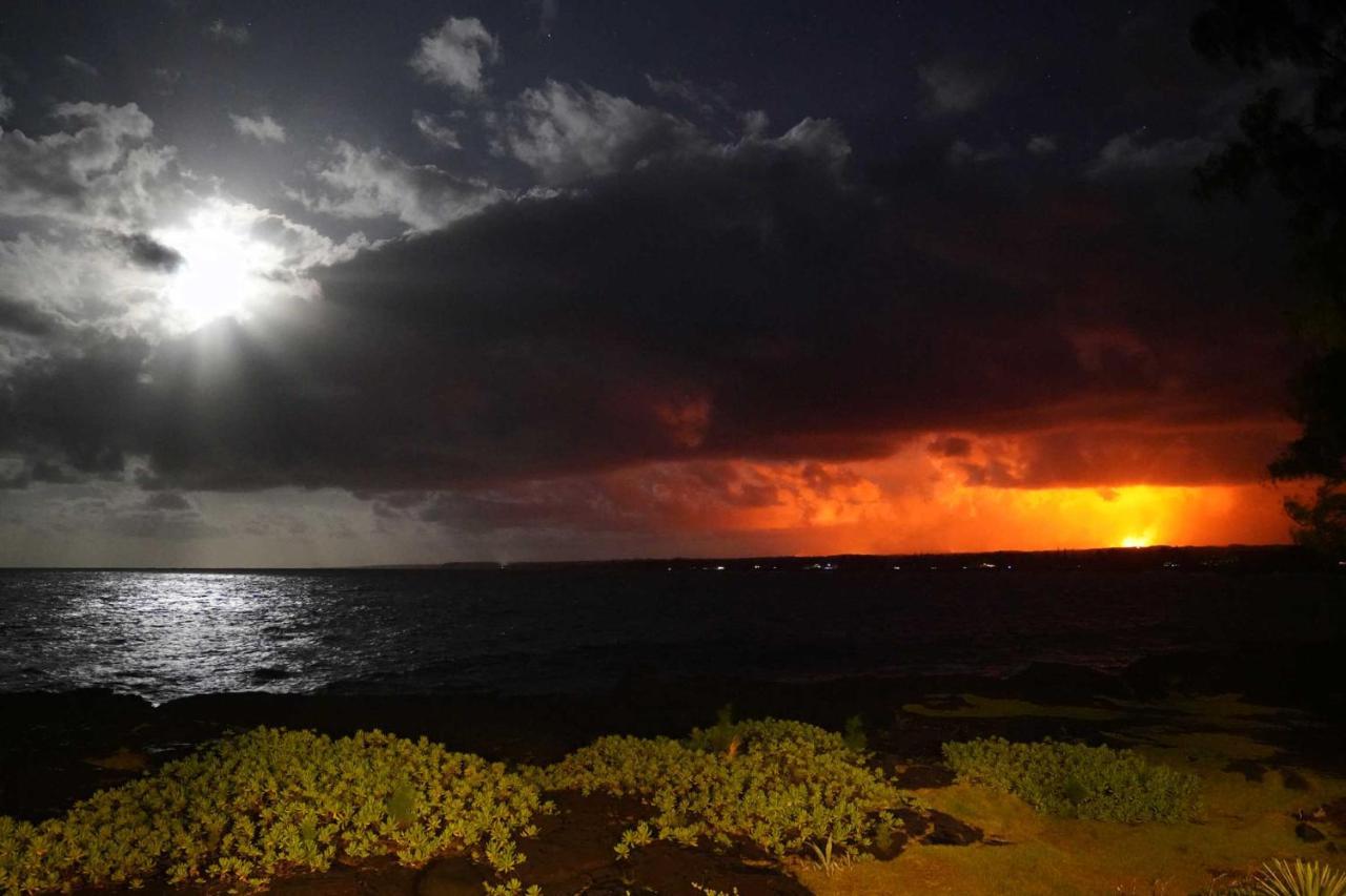 Direct Oceanfront, Big Island Home Keaau Εξωτερικό φωτογραφία